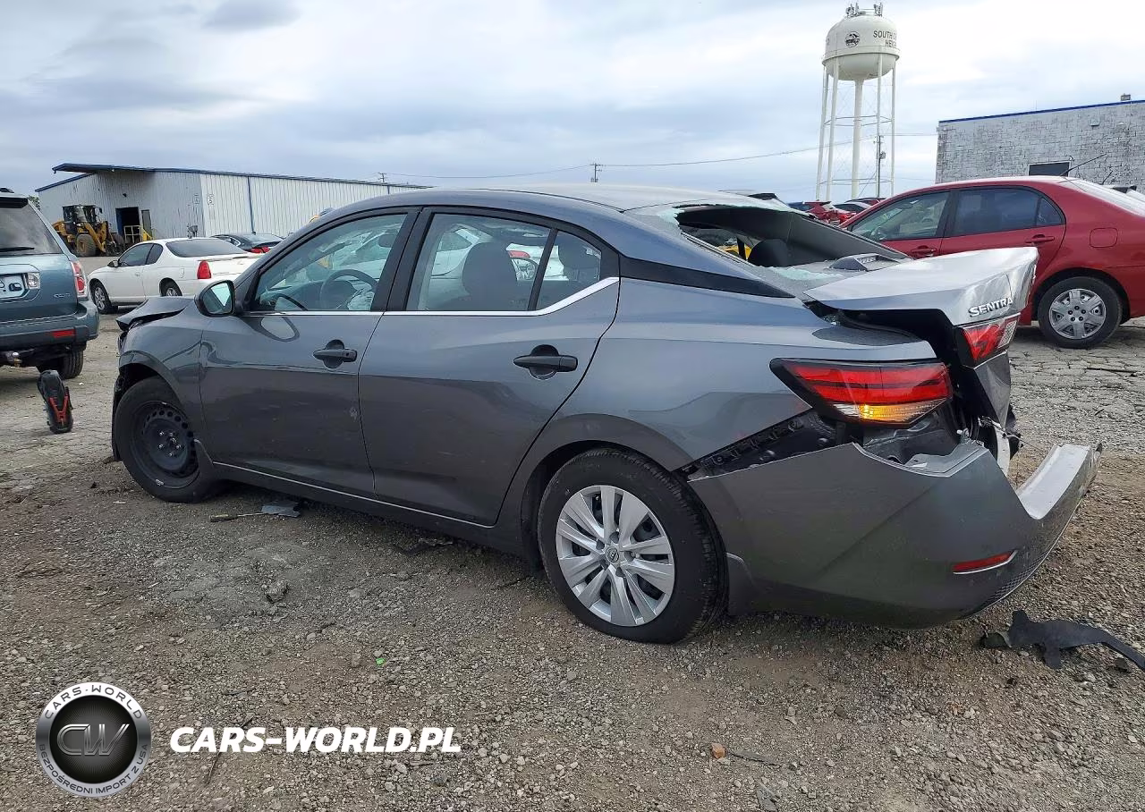 2025 Nissan Sentra S VIN:3N1AB8BV1SY421808 - 2
