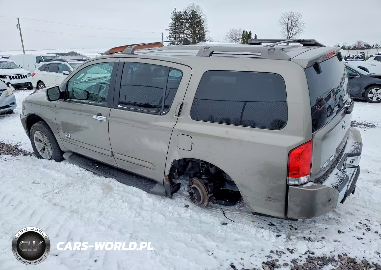 2007 Niss Armada Se VIN:5N1BA08C77N719176 - 2