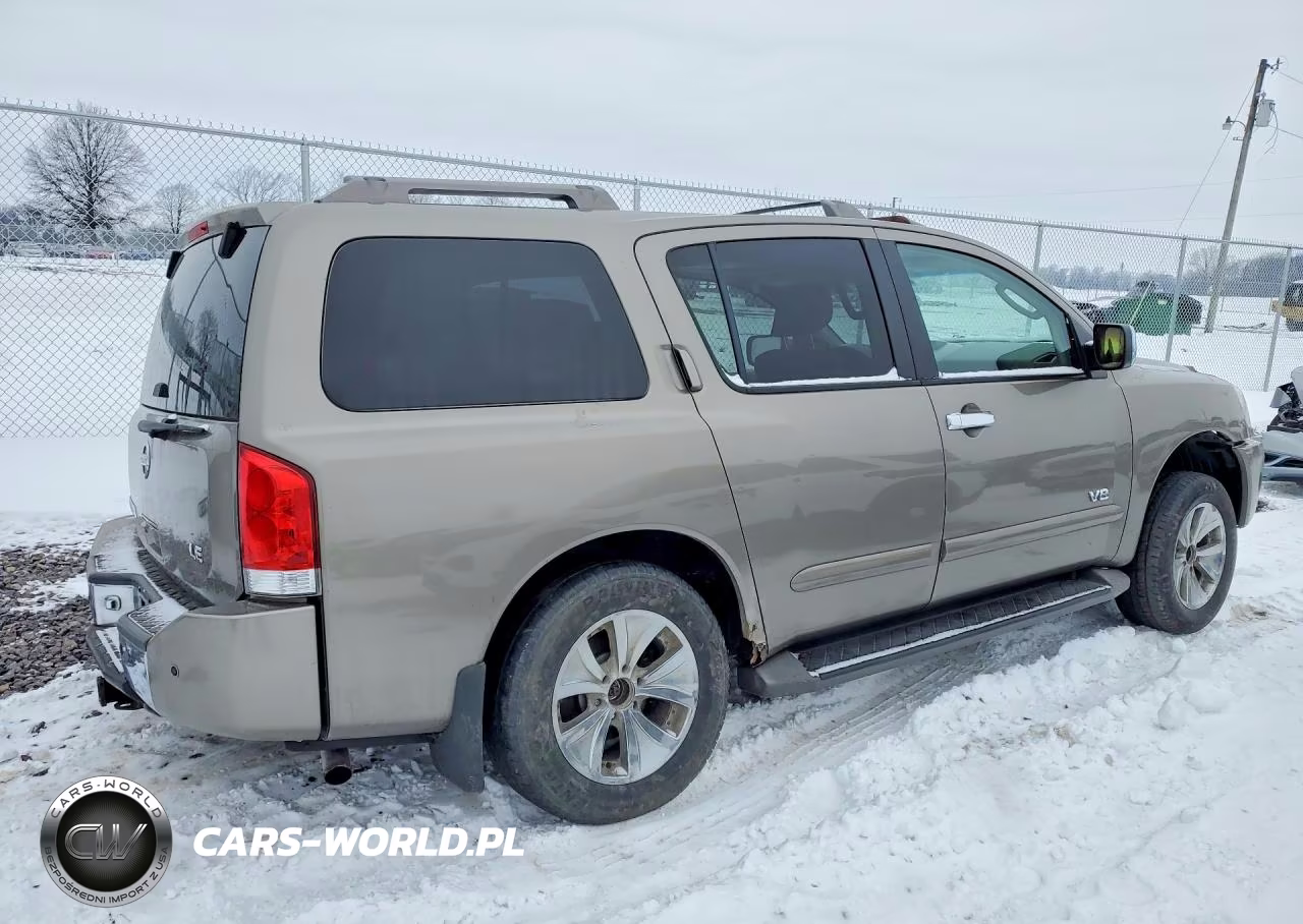2007 Niss Armada Se VIN:5N1BA08C77N719176 - 3