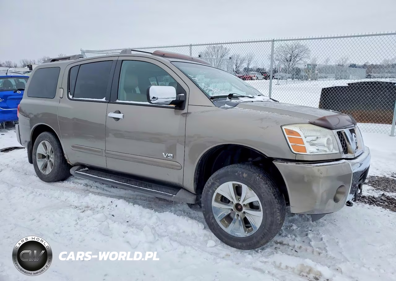 2007 Niss Armada Se VIN:5N1BA08C77N719176 - 4