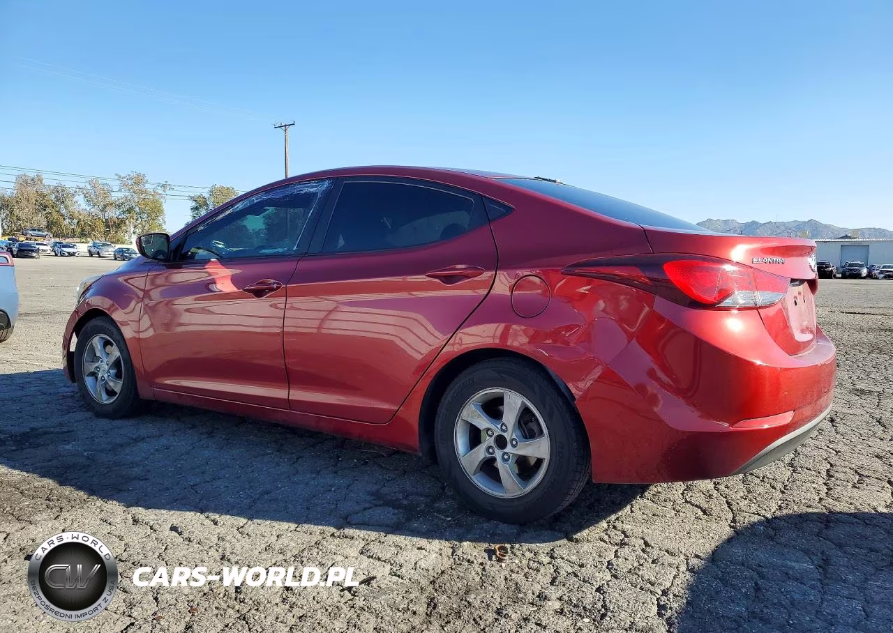 2015 Hyundai Elantra Se VIN:5NPDH4AEXFH644984 - 2