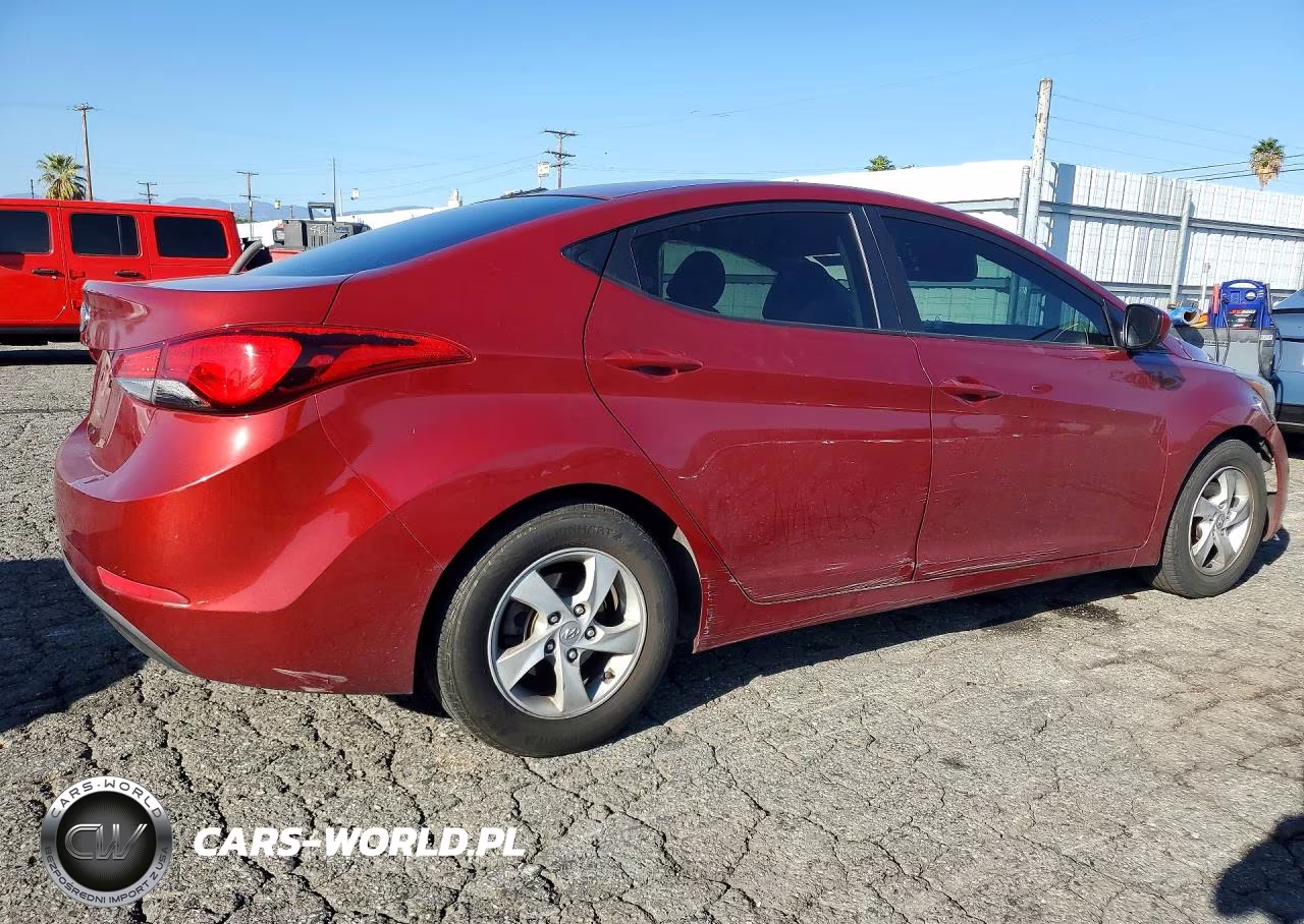 2015 Hyundai Elantra Se VIN:5NPDH4AEXFH644984 - 3