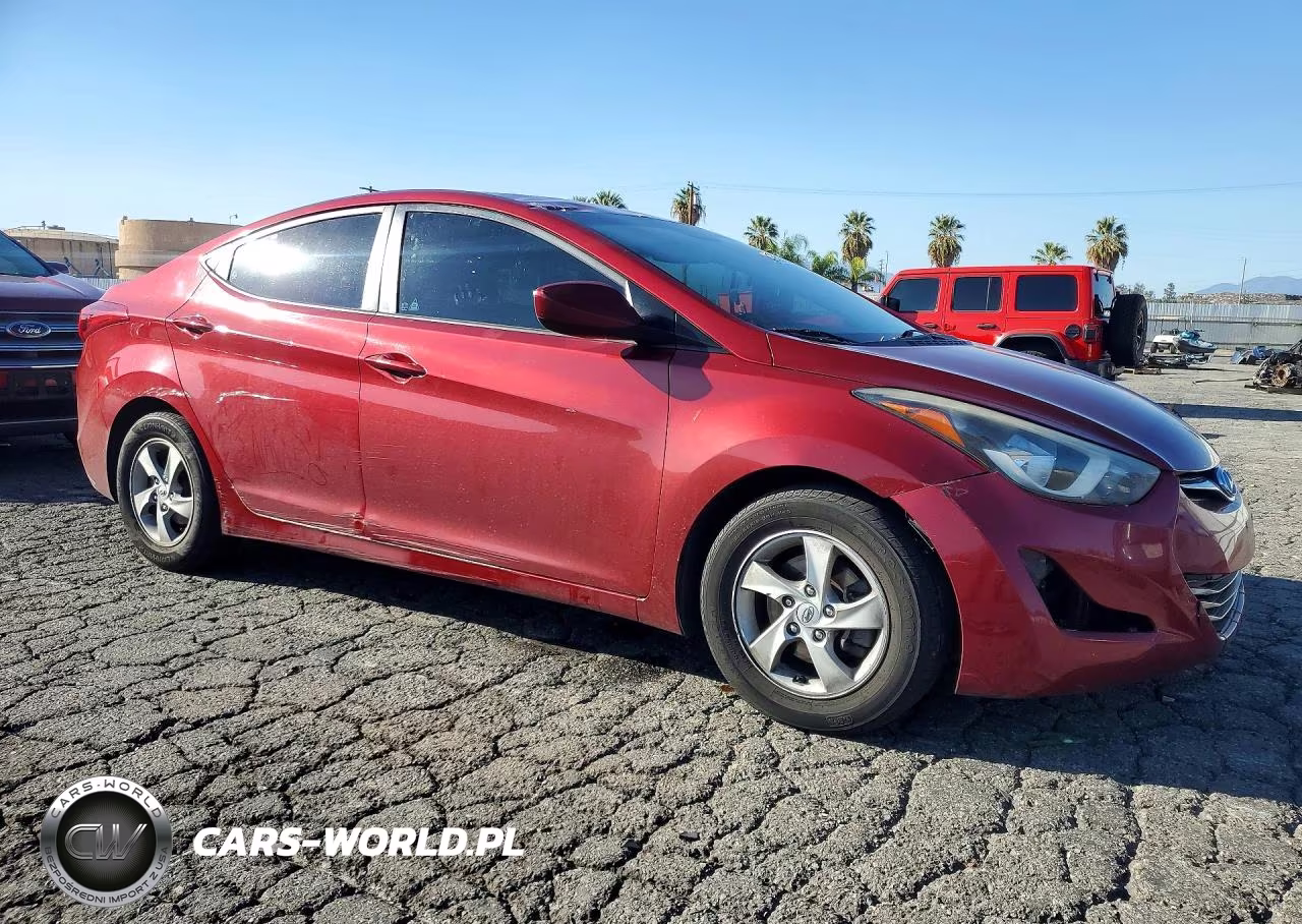 2015 Hyundai Elantra Se VIN:5NPDH4AEXFH644984 - 4