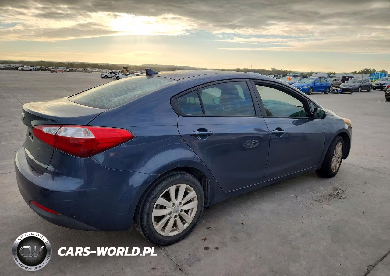 2014 Kia Forte Lx VIN:KNAFX4A61E5160959 - 3