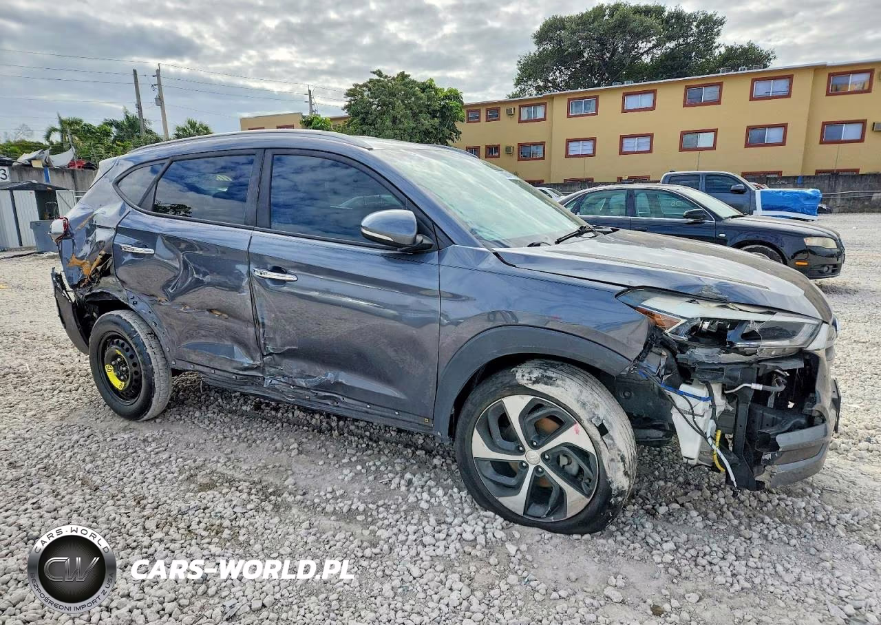 2017 Hyundai Tucson Limited VIN:KM8J3CA27HU427625 - 4