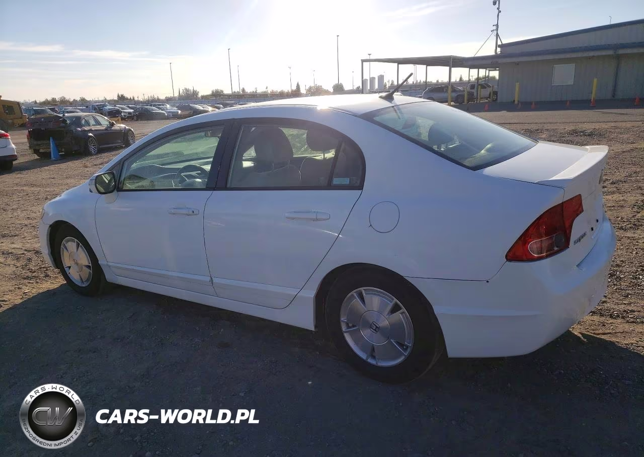 2007 Honda Civic Hybrid VIN:JHMFA36207S007075 - 2