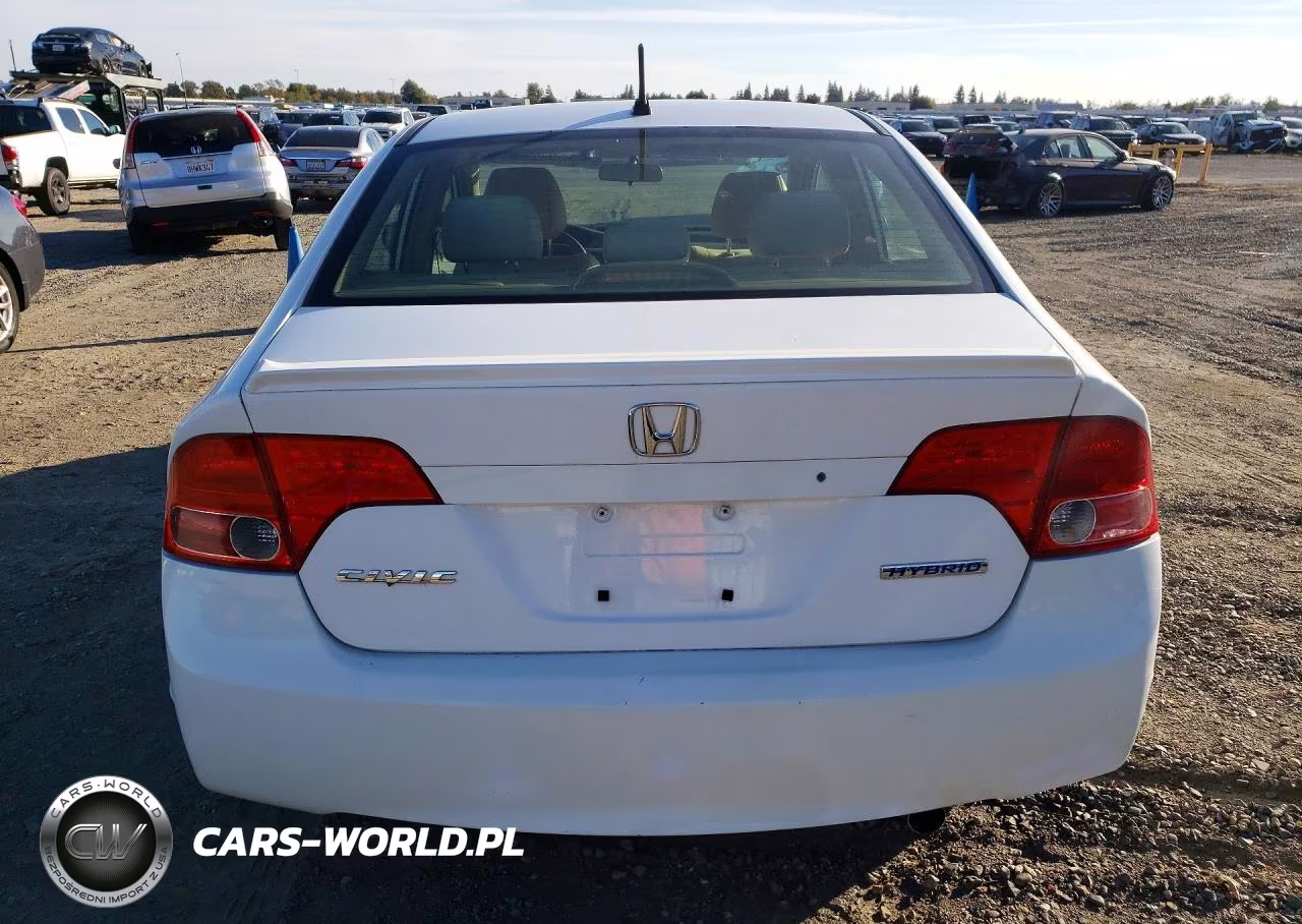 2007 Honda Civic Hybrid VIN:JHMFA36207S007075 - 6