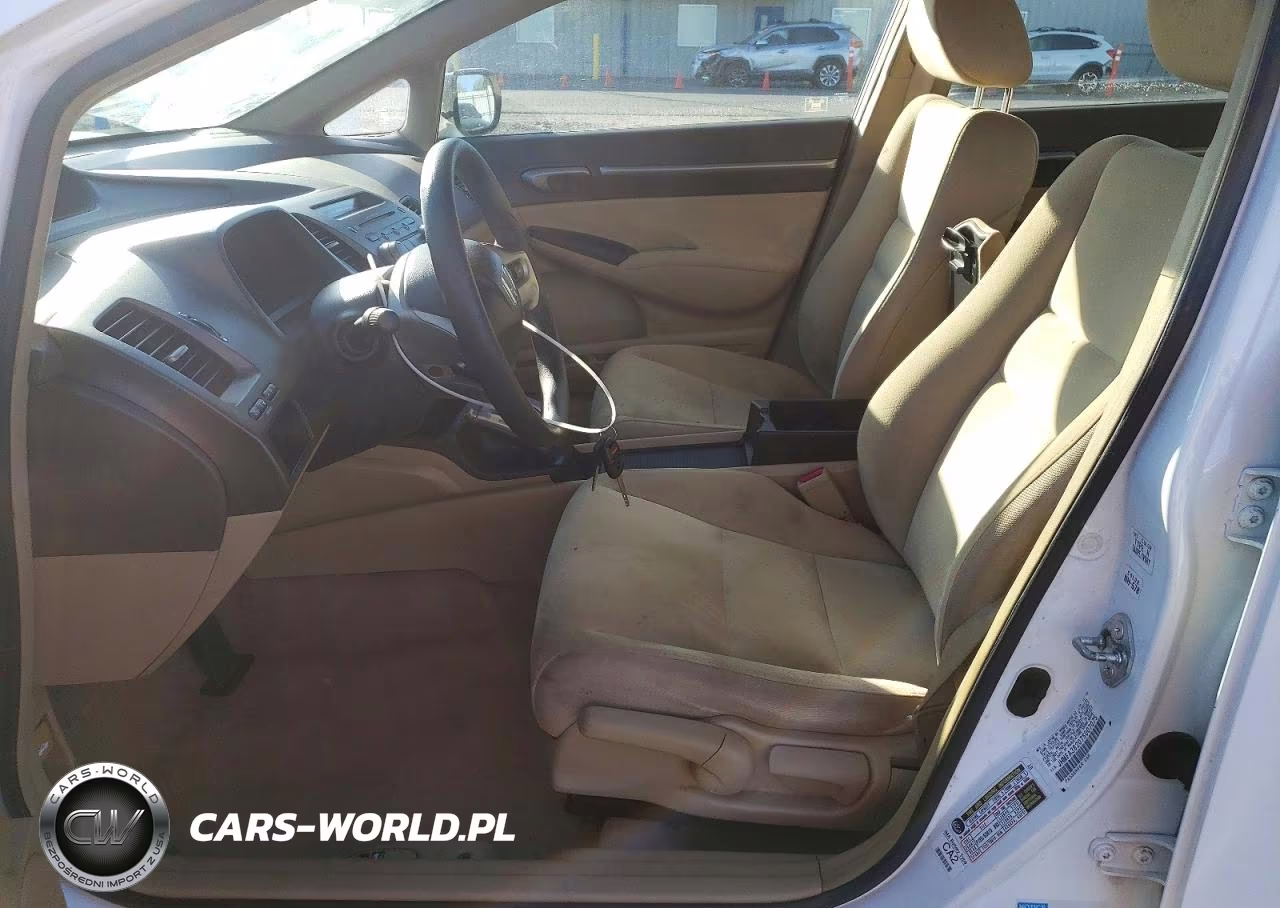 2007 Honda Civic Hybrid VIN:JHMFA36207S007075 - 7