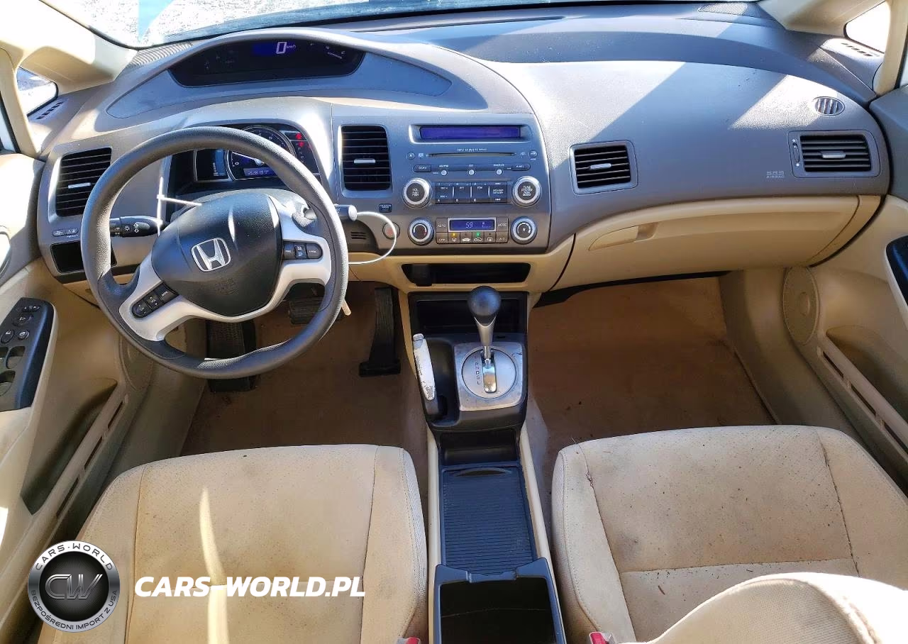 2007 Honda Civic Hybrid VIN:JHMFA36207S007075 - 8