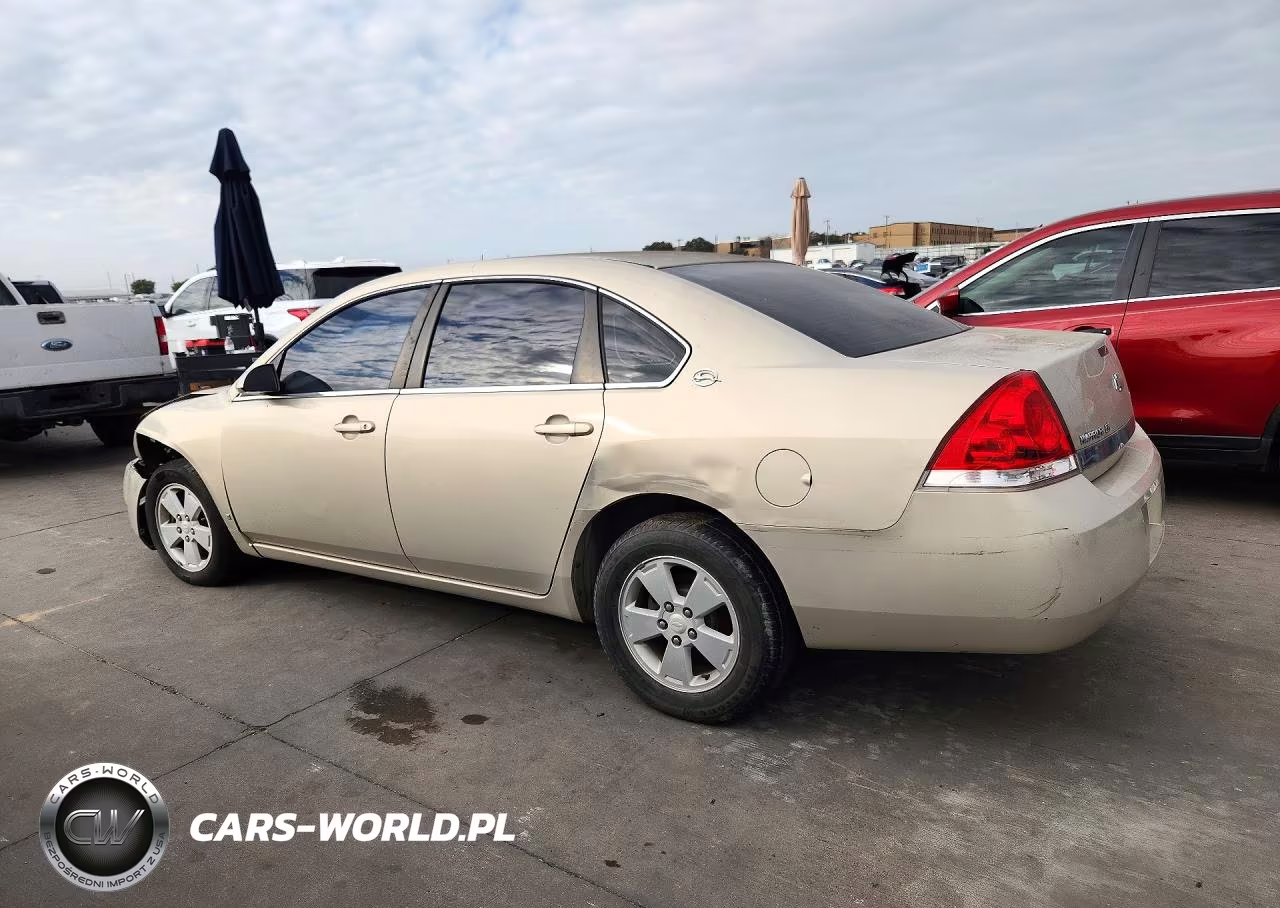 2008 Chevrolet Impala Lt VIN:2G1WT55K189240256 - 2