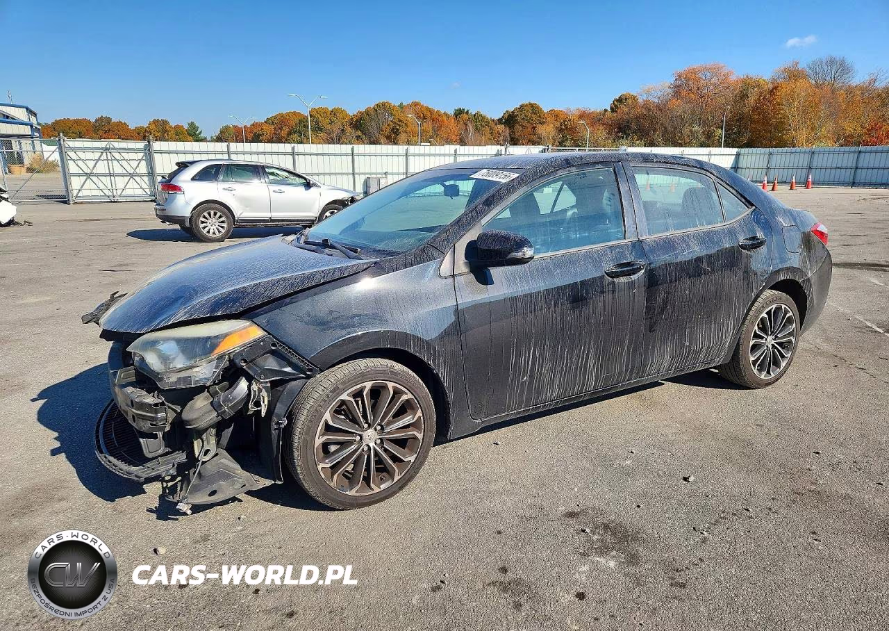 2015 Toyota Corolla S Plus VIN:2T1BURHE9FC451492 - 1