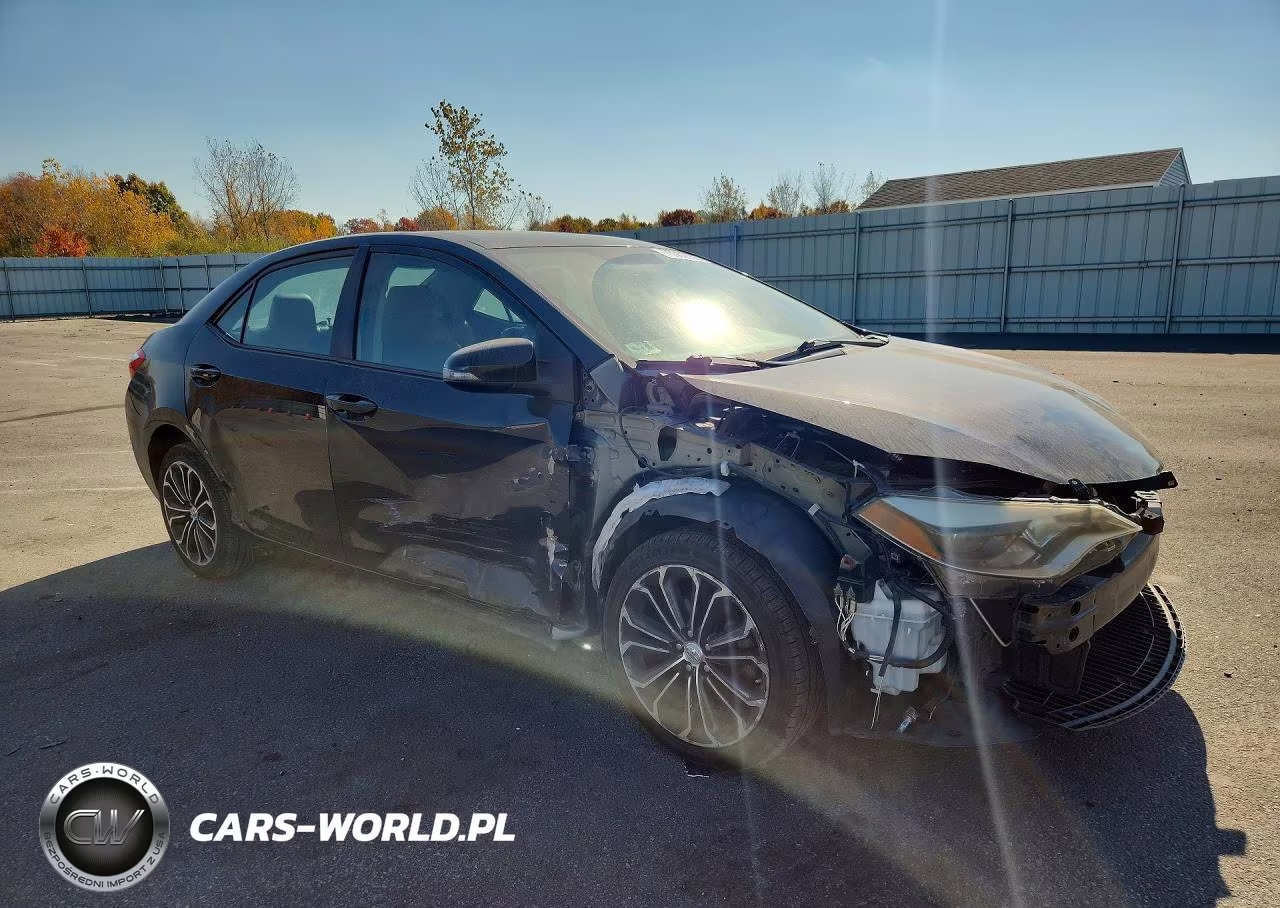 2015 Toyota Corolla S Plus VIN:2T1BURHE9FC451492 - 4