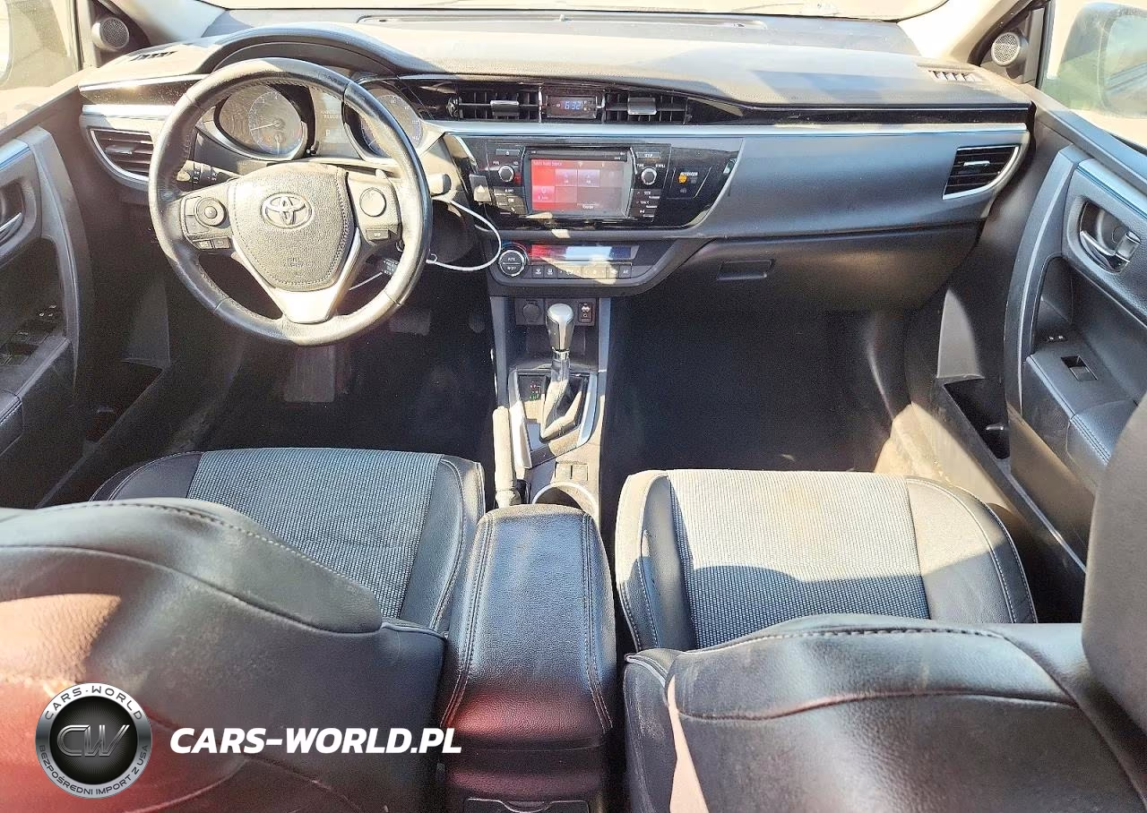 2015 Toyota Corolla S Plus VIN:2T1BURHE9FC451492 - 8