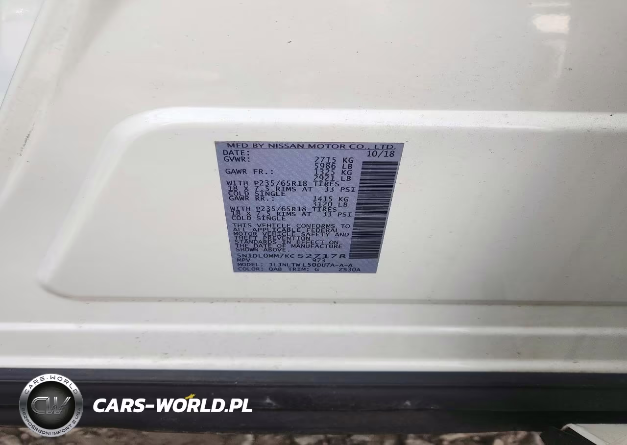 2019 Infiniti Qx60 Luxe VIN:5N1DL0MM7KC527178 - 13