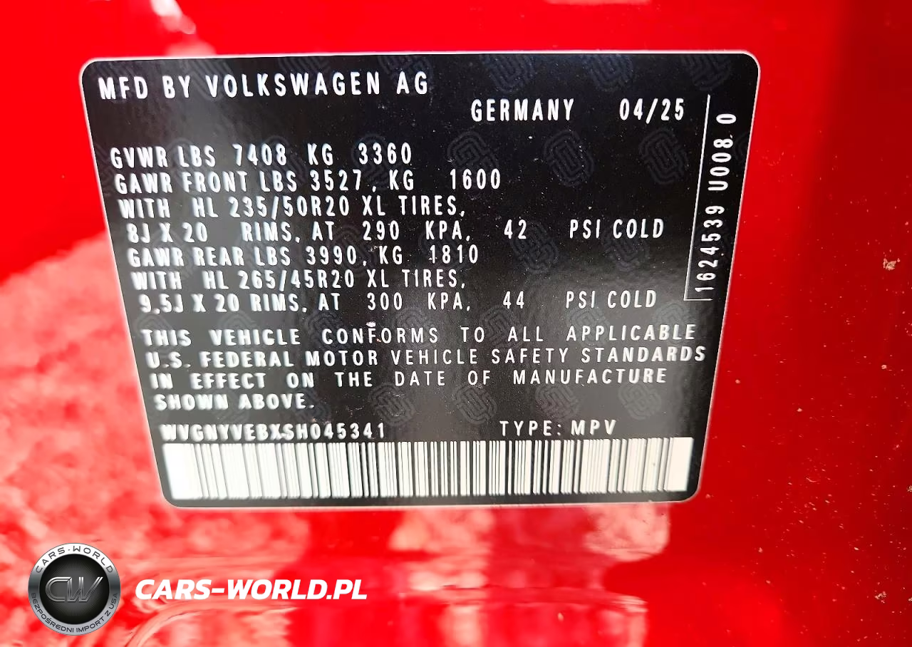 2025 Volkswagen Id. Buzz Pro S Plus With 4Motion VIN:WVGNYVEBXSH045341 - 14