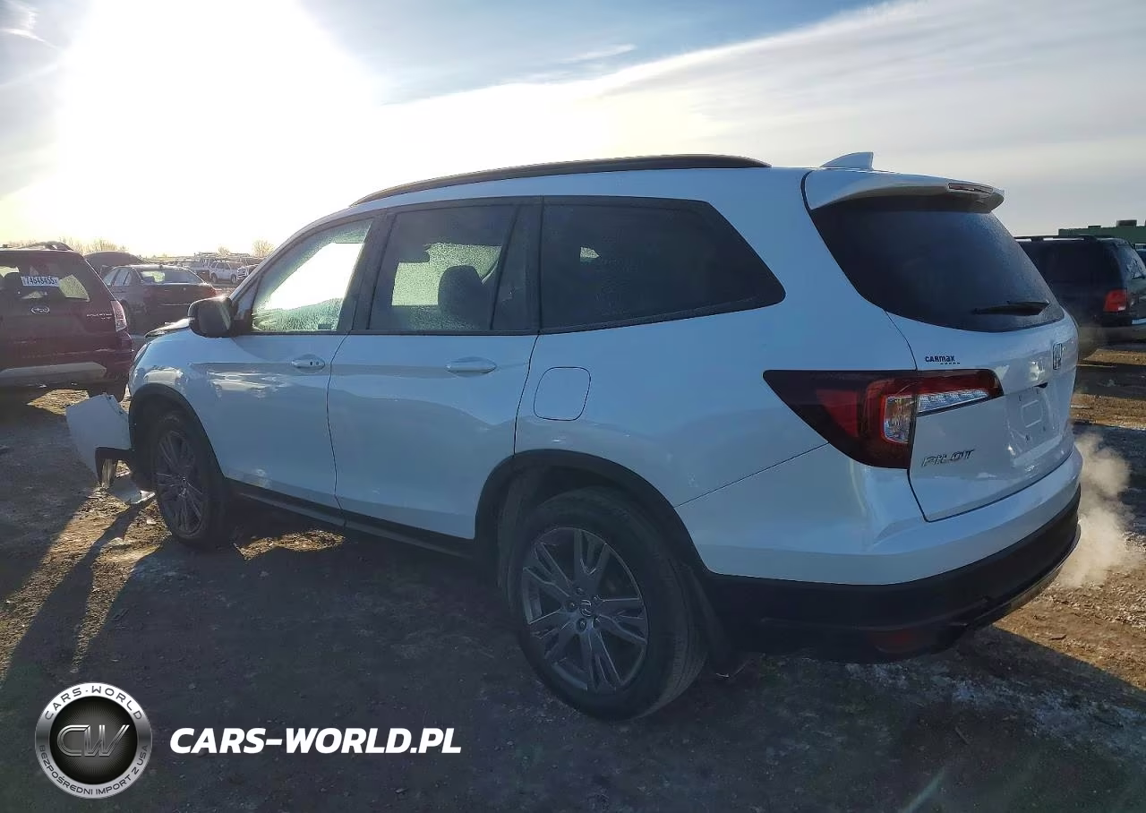 2022 Honda Pilot Sport VIN:5FNYF6H30NB100742 - 2