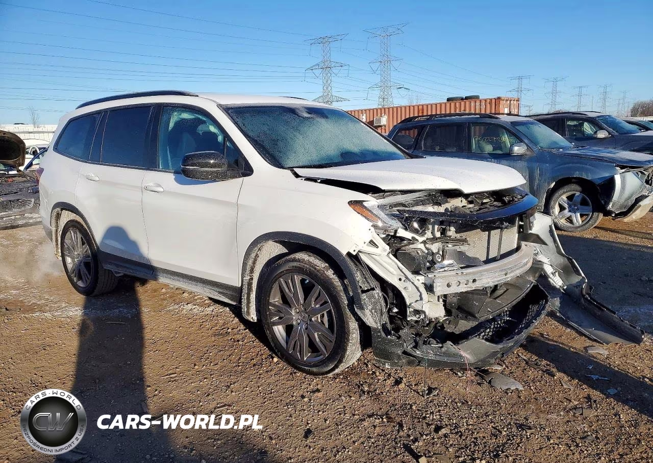 2022 Honda Pilot Sport VIN:5FNYF6H30NB100742 - 4