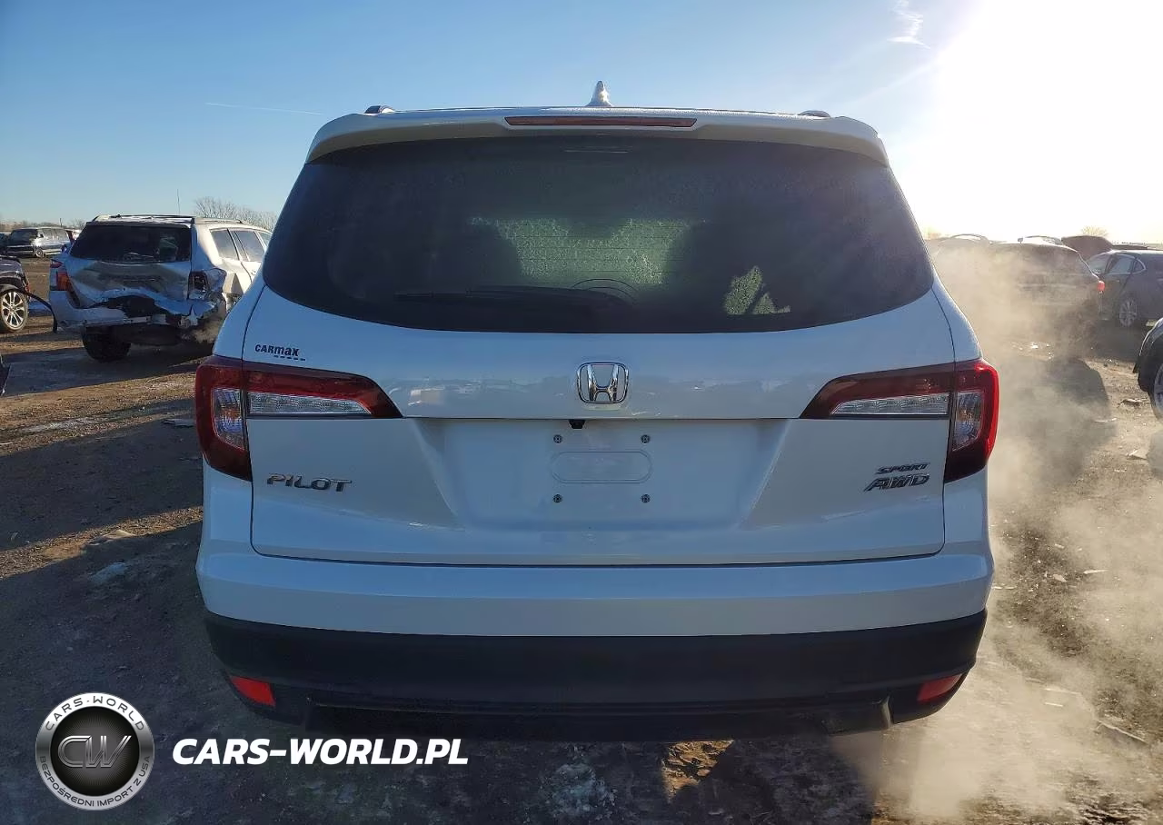 2022 Honda Pilot Sport VIN:5FNYF6H30NB100742 - 6