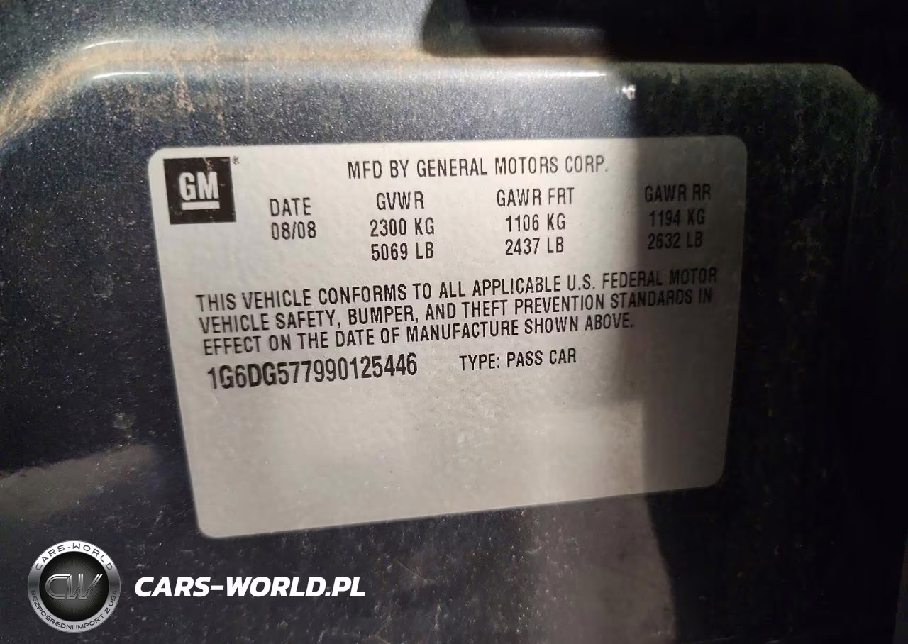 2009 Cadillac Cts VIN:1G6DG577990125446 - 12