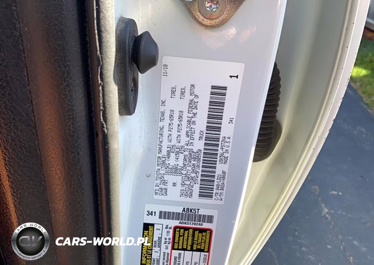 2019 Toyota Tundra 1794 Edition VIN:5TFAY5F18KX805930 - 10