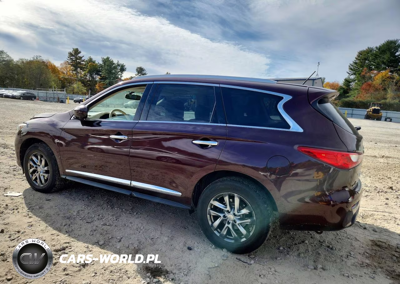 2013 Infiniti Jx35 Base VIN:5N1AL0MM8DC306341 - 2