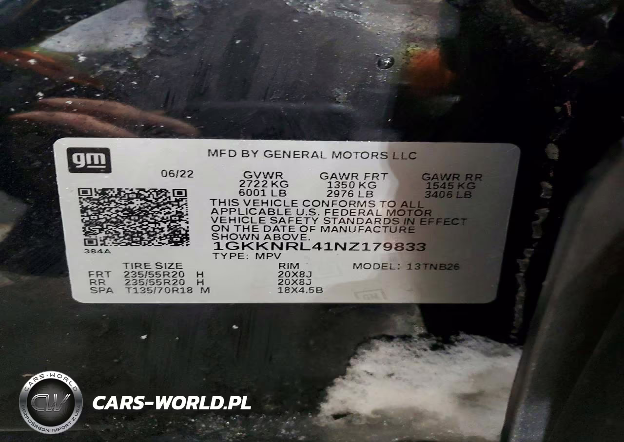 2022 GMC Acadia Sle VIN:1GKKNRL41NZ179833 - 13