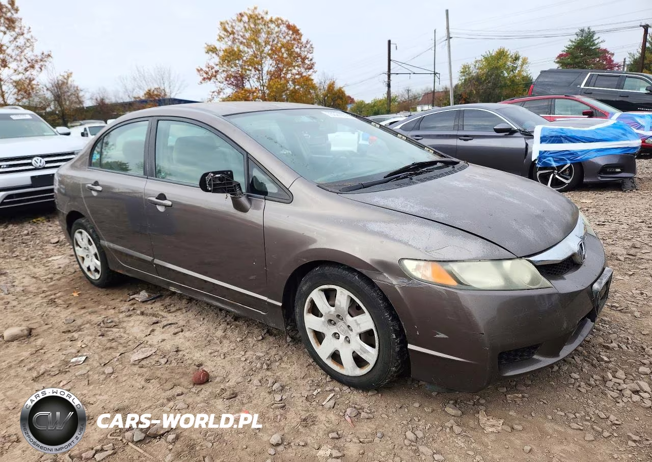 2011 Honda Civic Lx VIN:2HGFA1E54BH519554 - 4