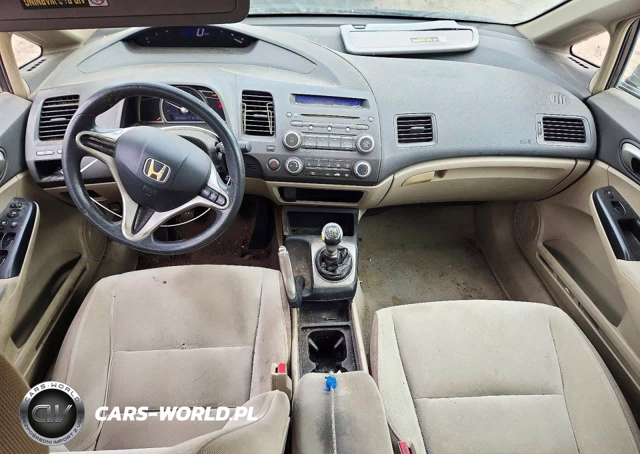 2011 Honda Civic Lx VIN:2HGFA1E54BH519554 - 8