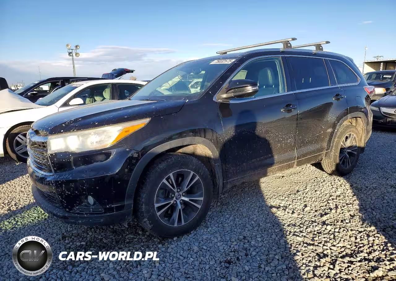 2016 Toyota Highlander Xle