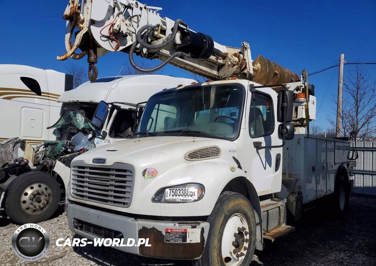 2014 Freightliner Business Class M2 Digger Derrick VIN:1FVACXDT2EHFZ3076 - 2