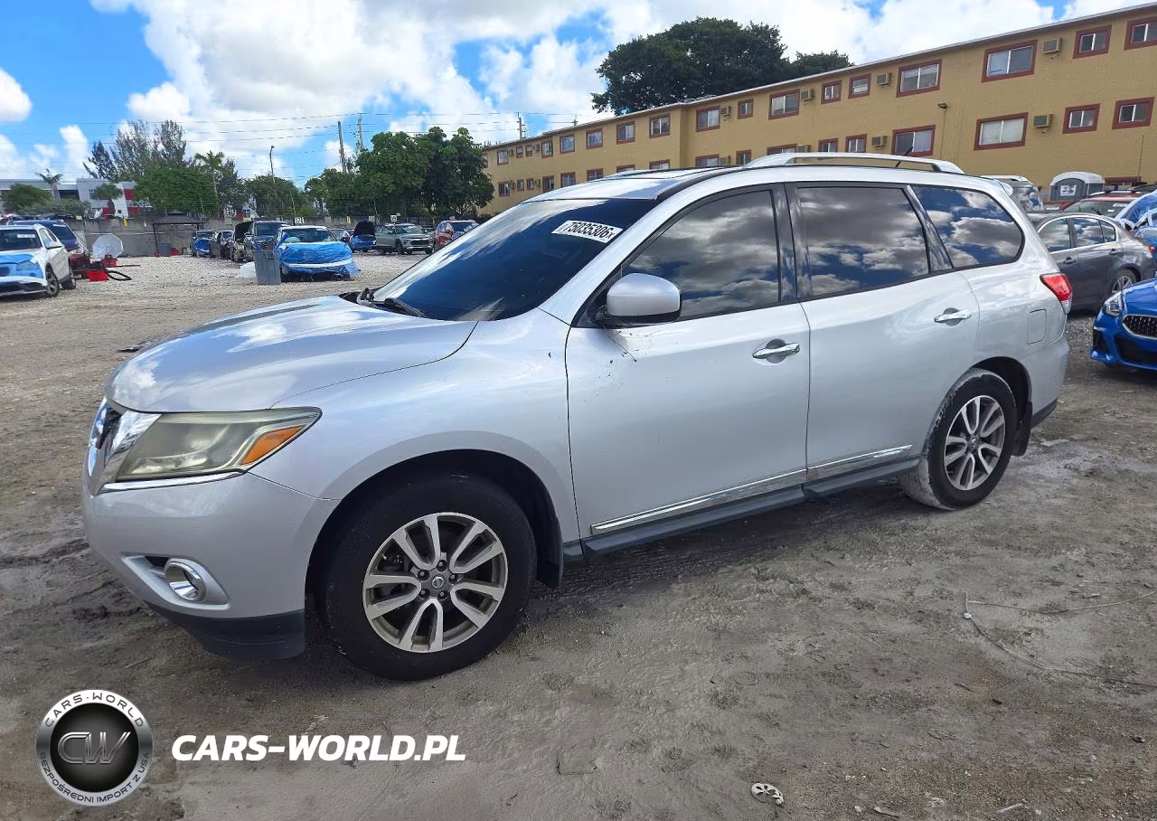 2013 Nissan Pathfinder S VIN:5N1AR2MM5DC689763 - 1