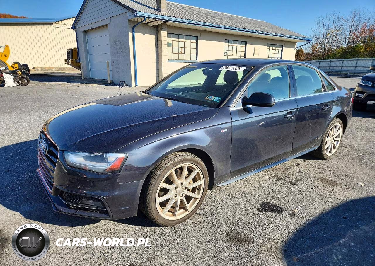 2014 Audi A4 Premium Plus VIN:WAUFFAFL9EN011294 - 1