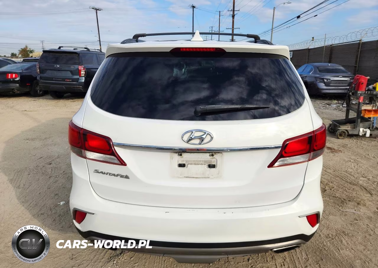 2017 Hyundai Santa Fe Se VIN:KM8SN4HF7HU190129 - 6