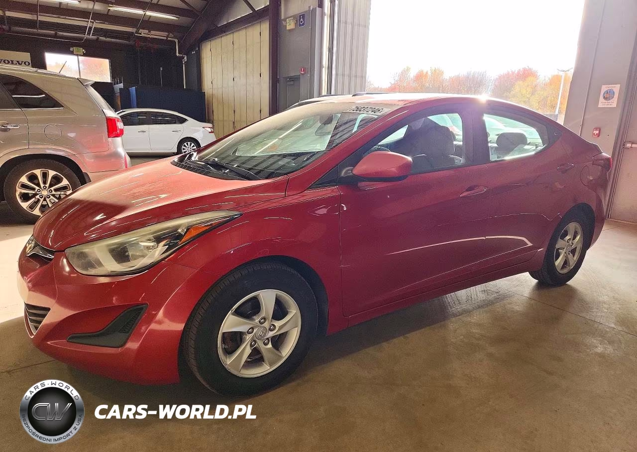 2015 Hyundai Elantra Se VIN:KMHDH4AE5FU224180 - 1