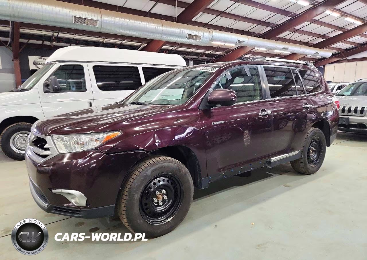 2012 Toyota Highlander Limited VIN:5TDDK3EH3CS144932 - 1