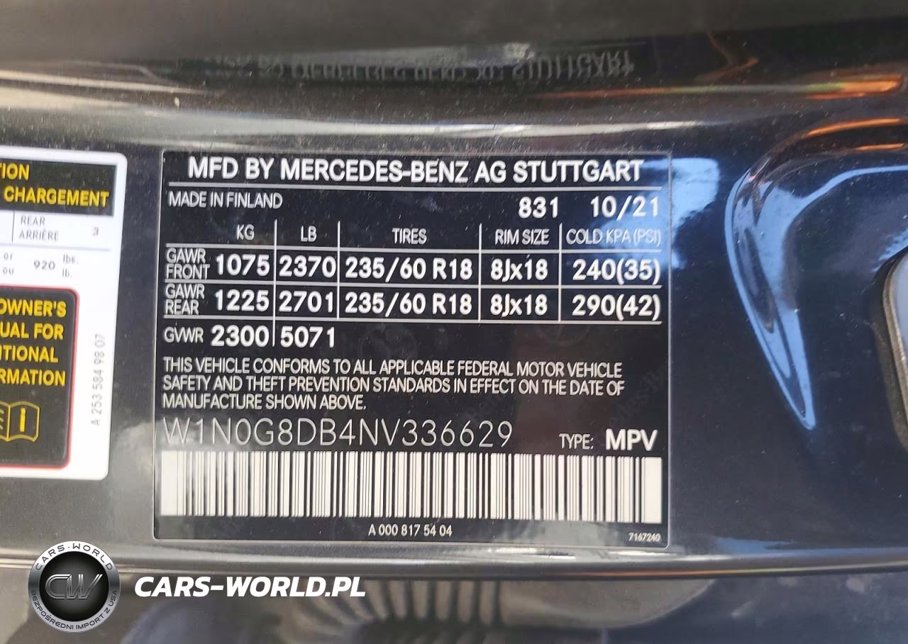 2022 Mercedes-Benz Glc 300 VIN:W1N0G8DB4NV336629 - 13