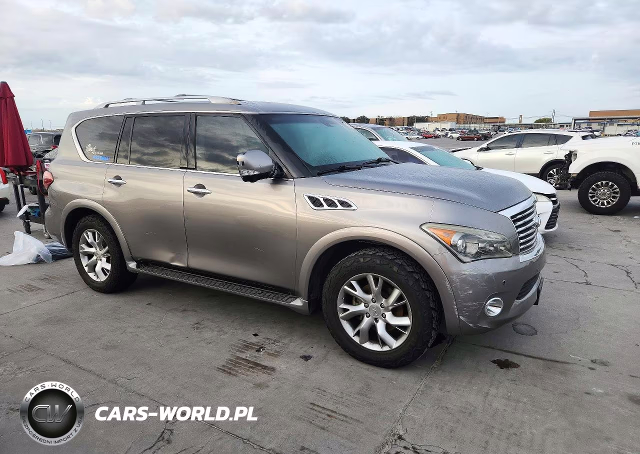 2013 Infiniti Qx56 Base VIN:JN8AZ2NF3D9551032 - 4
