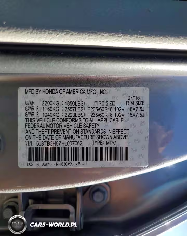 2017 Acura Rdx Technology VIN:5J8TB3H57HL007662 - 13