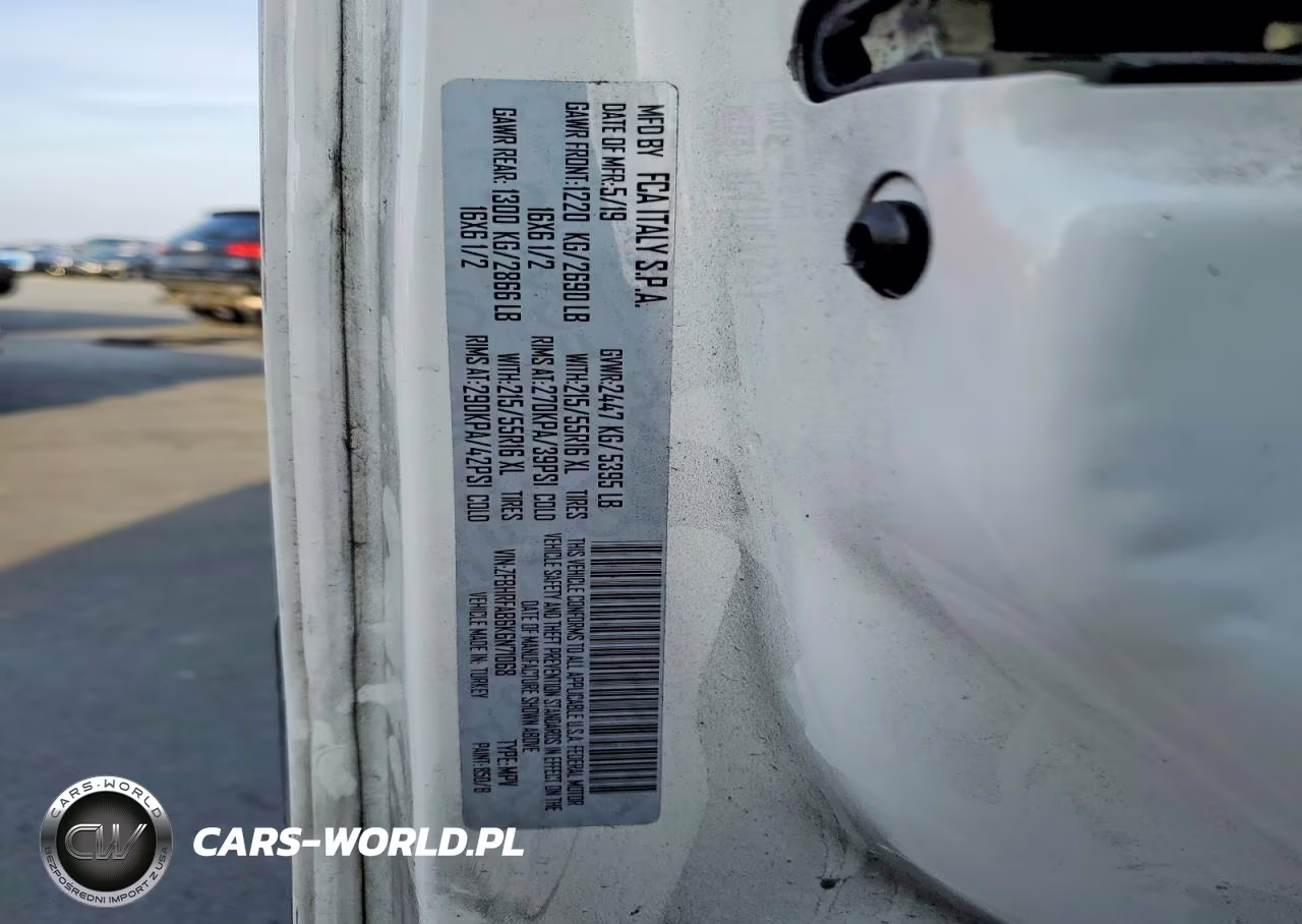 2019 Ram Promaster City Utility - Service Van VIN:ZFBHRFAB6K6N71068 - 13