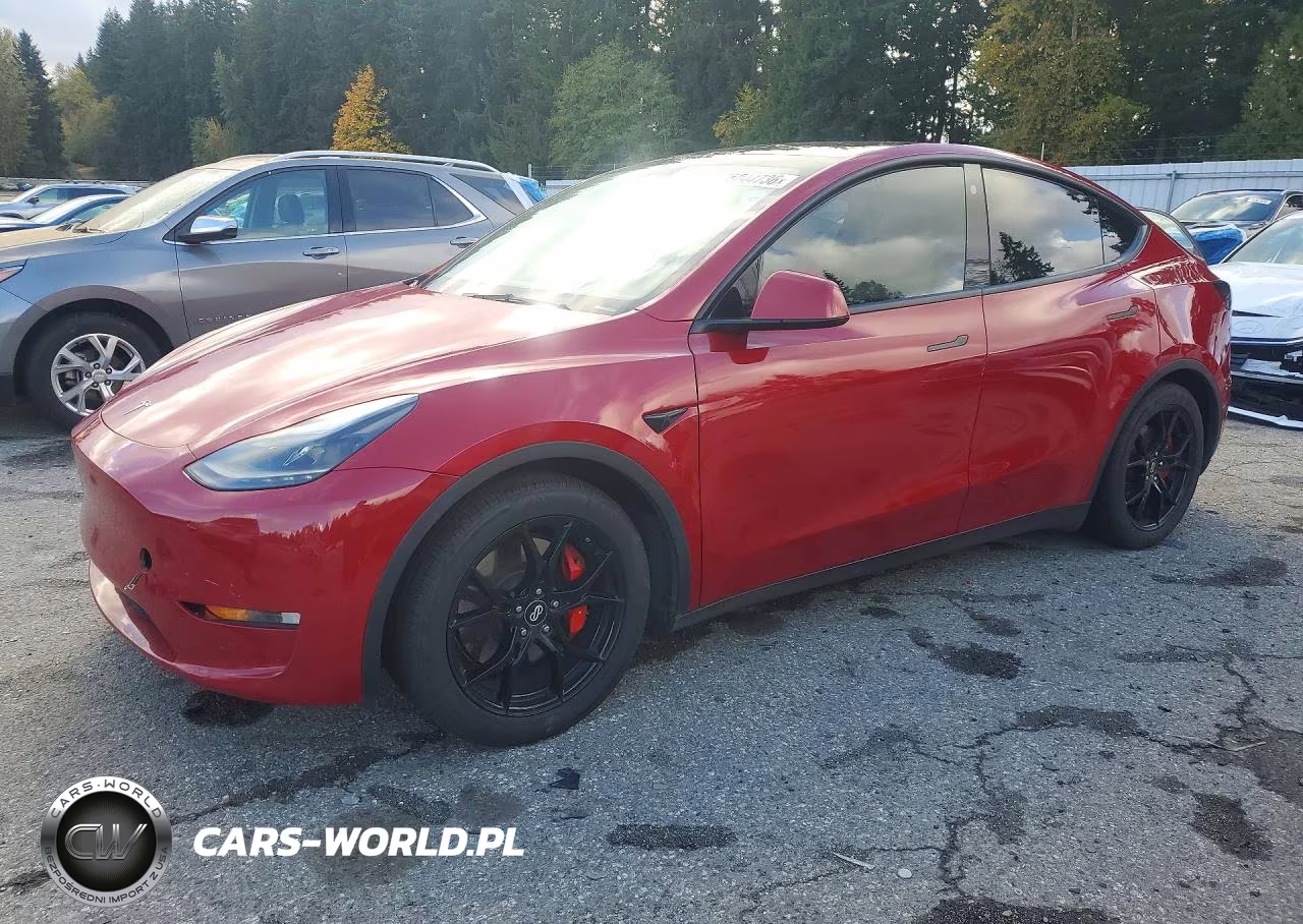 2022 Tesla Model Y VIN:7SAYGDEF8NF545846 - 1