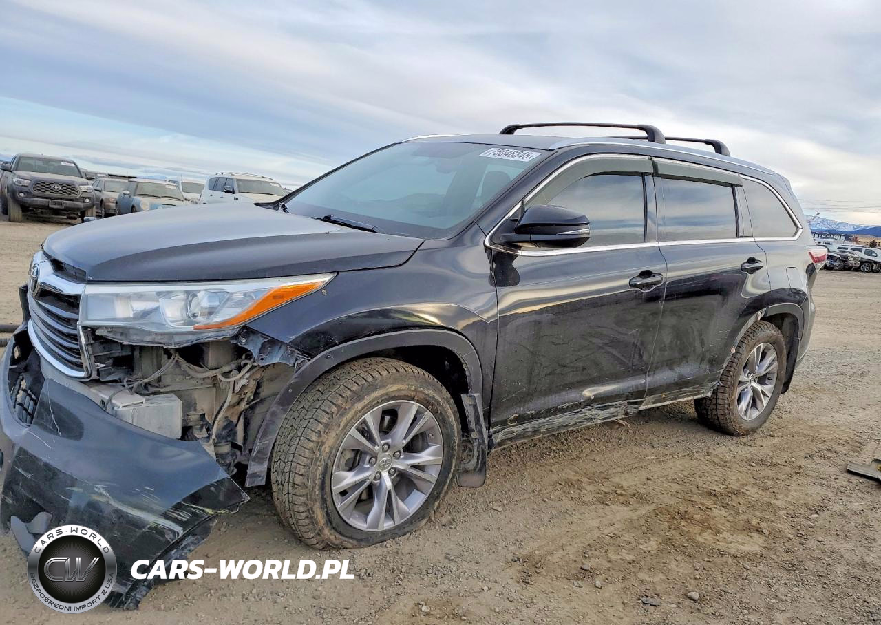 2015 Toyota Highlander Xle