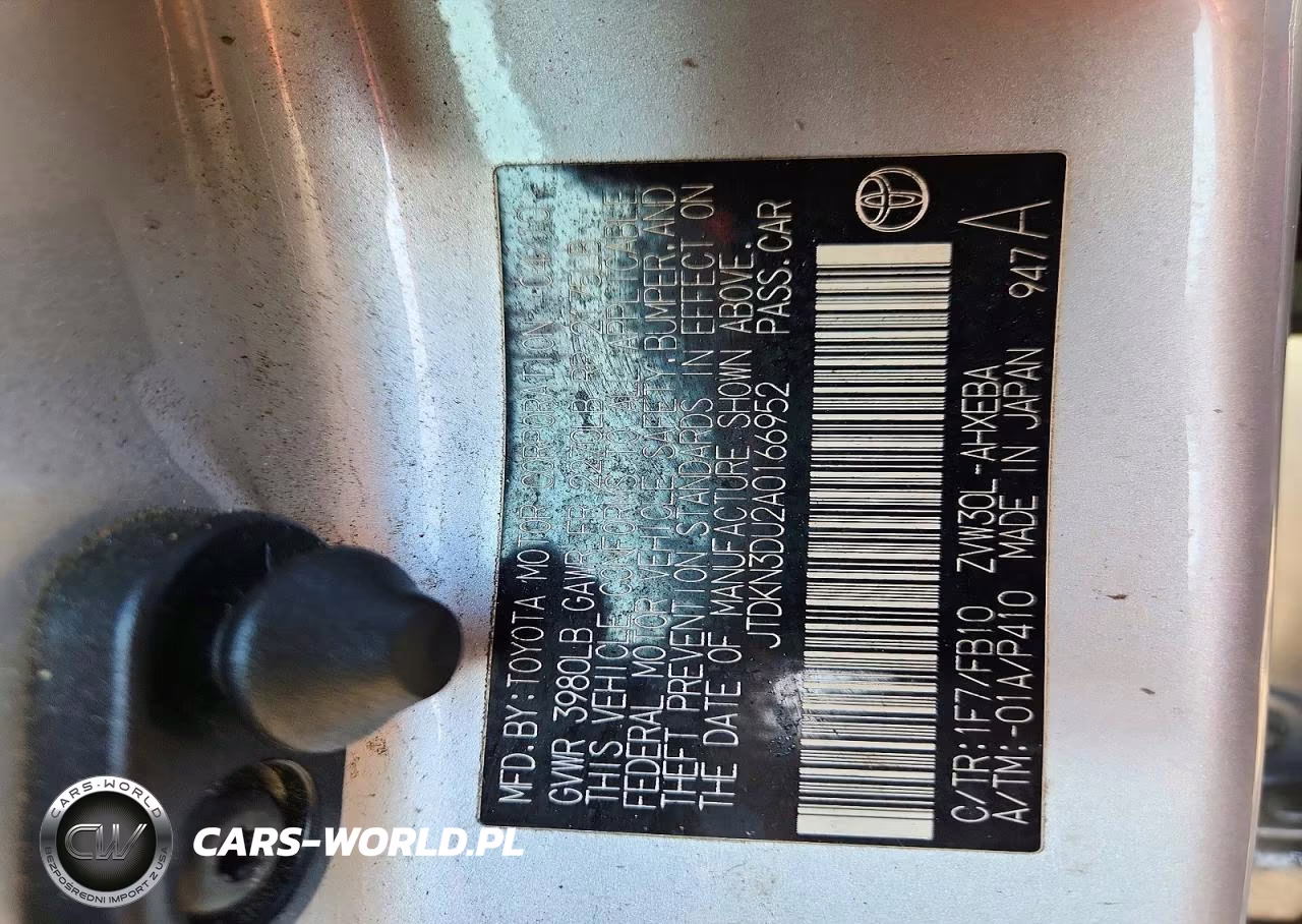 2010 Toyota Prius Iii VIN:JTDKN3DU2A0166952 - 12