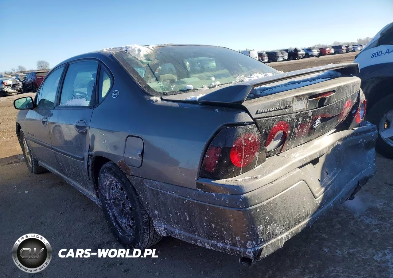 2003 Chevrolet Impala Ls VIN:2G1WH52K339405545 - 2