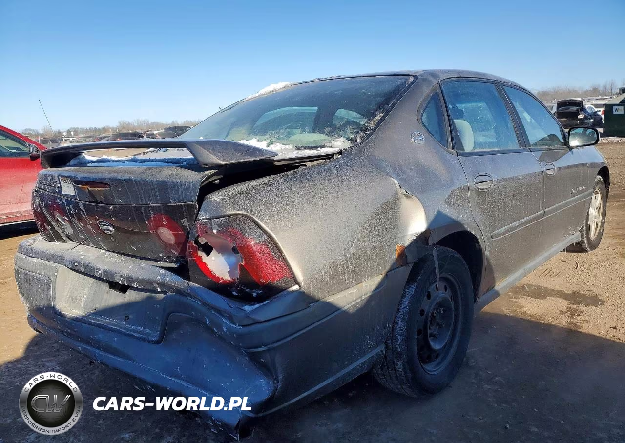 2003 Chevrolet Impala Ls VIN:2G1WH52K339405545 - 3