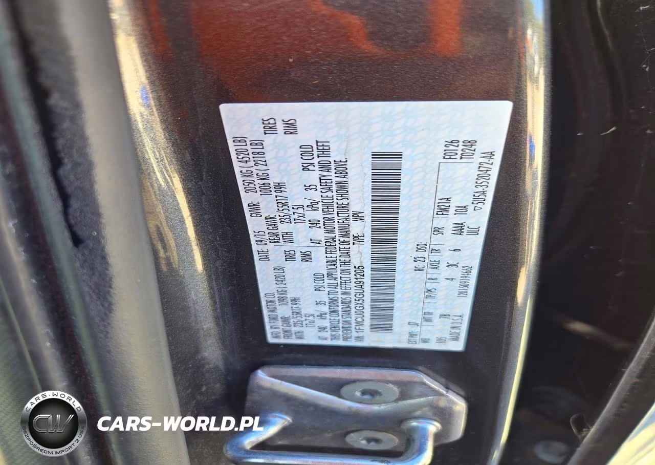 2016 Ford Escape Se VIN:1FMCU0GX5GUA91205 - 13