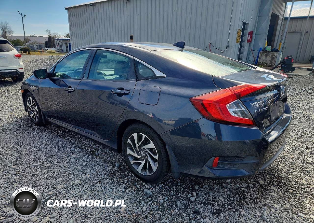 2017 Honda Civic Ex VIN:19XFC2F70HE056198 - 2