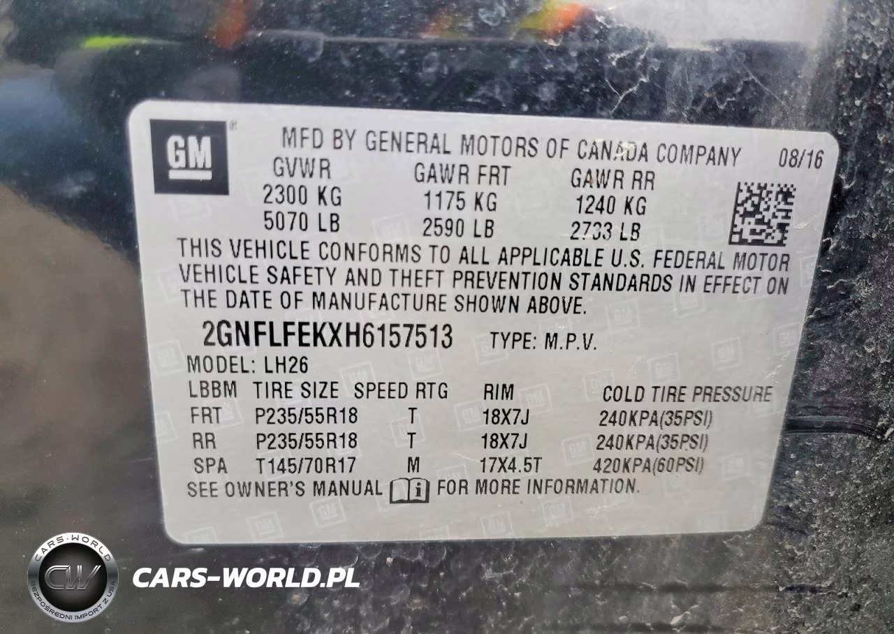 2017 Chevrolet Equinox Lt VIN:2GNFLFEKXH6157513 - 13