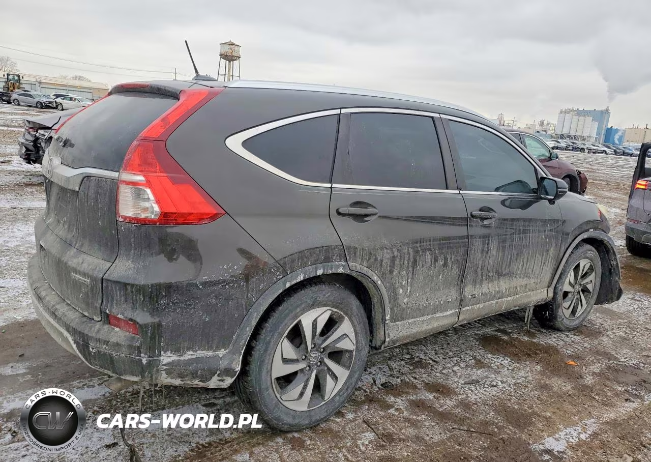 2015 Honda Cr-V Touring VIN:5J6RM3H93FL016498 - 3