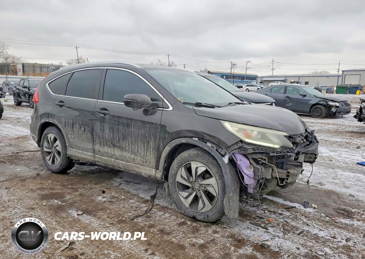 2015 Honda Cr-V Touring VIN:5J6RM3H93FL016498 - 4