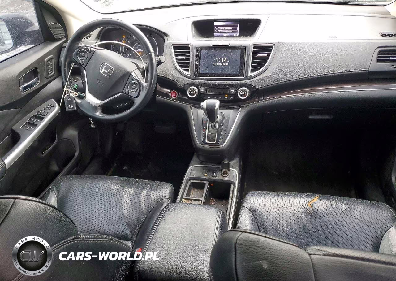 2015 Honda Cr-V Touring VIN:5J6RM3H93FL016498 - 8